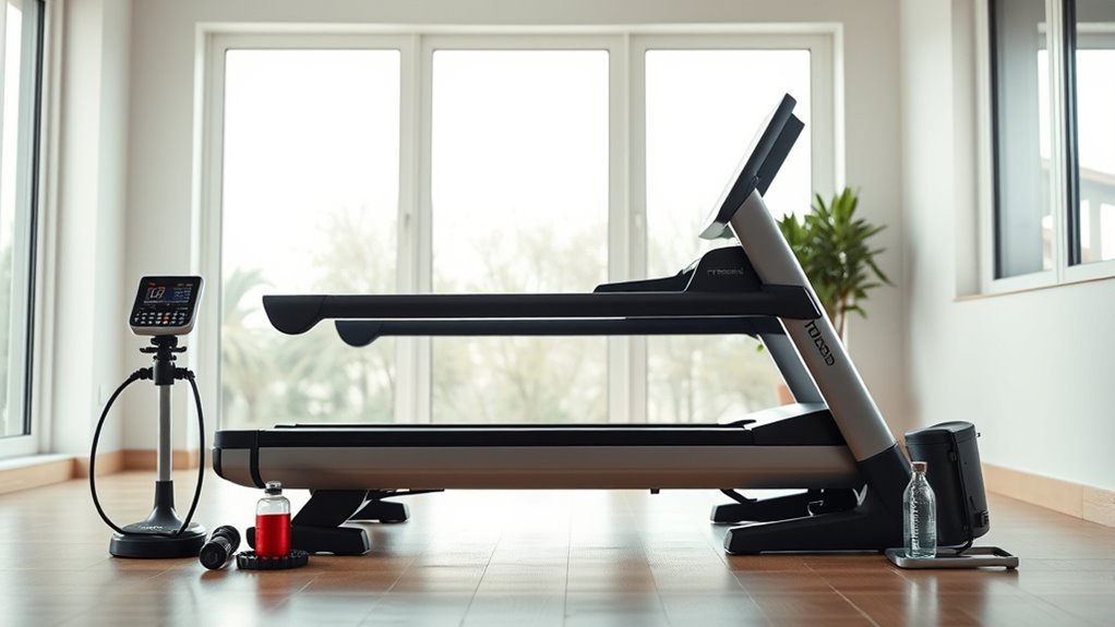 additional features increase treadmill weight