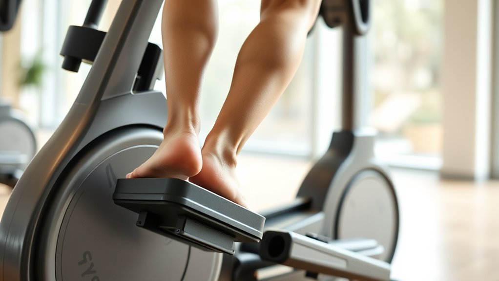 adjustable stride shock absorption