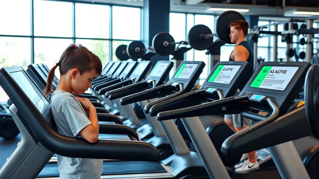 age based gym equipment guidelines