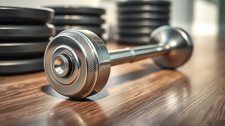 average dumbbell bar weight