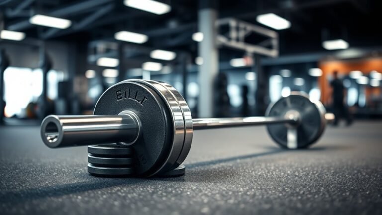 average gym bar weight