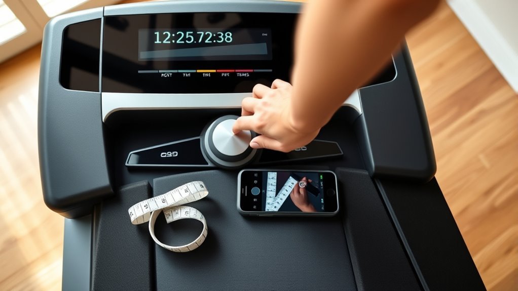 calibrate treadmill for accuracy
