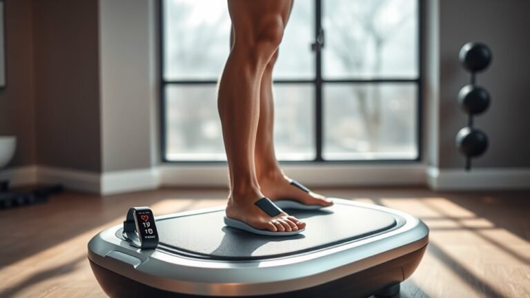 calories burned on vibration plate