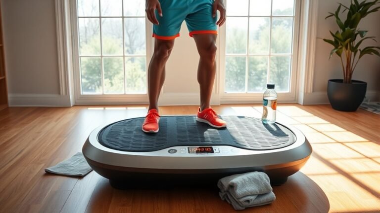 calories burned on vibration plate