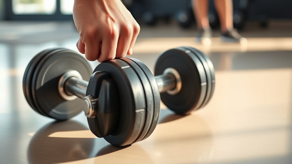choose appropriate weight gradually