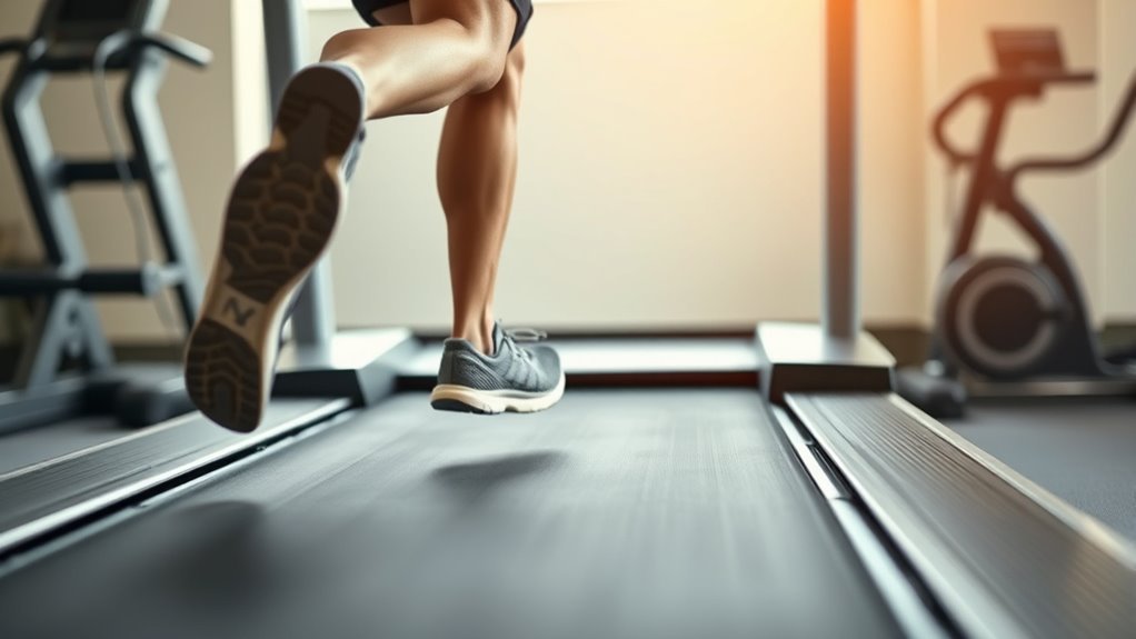 cushioned surfaces reduce knee impact
