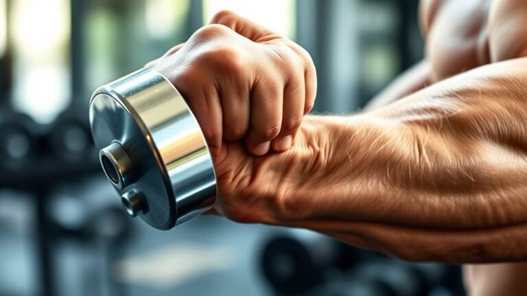 dumbbell curls strengthen forearms