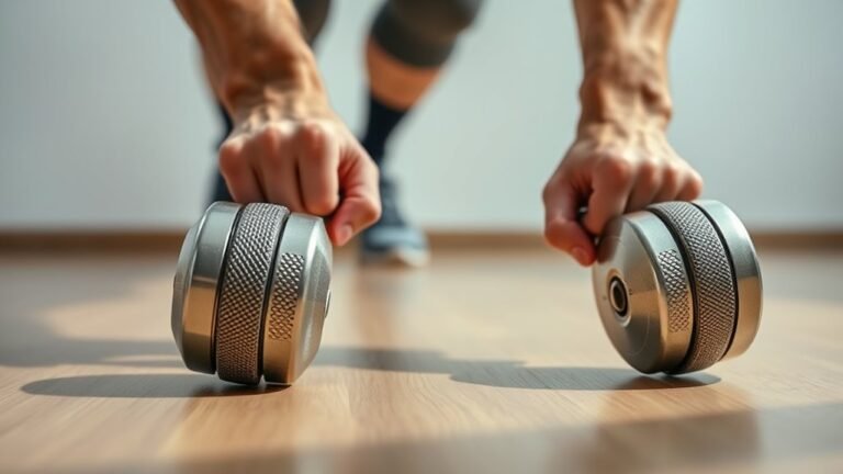 dumbbells as parallettes
