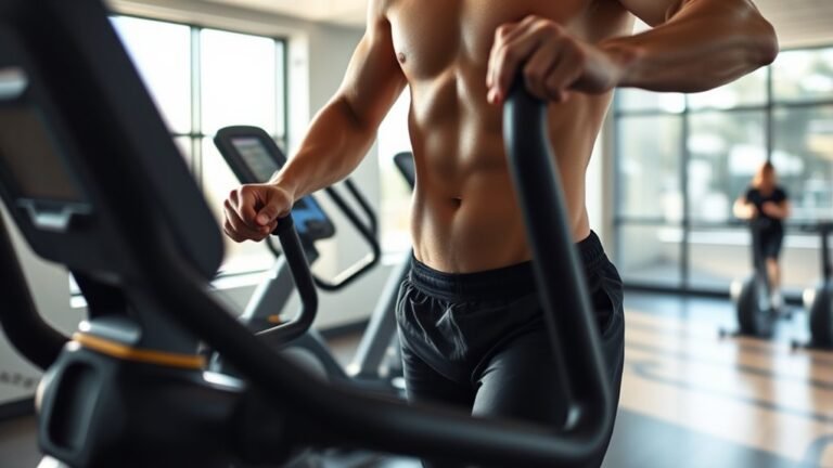 elliptical machine belly fat