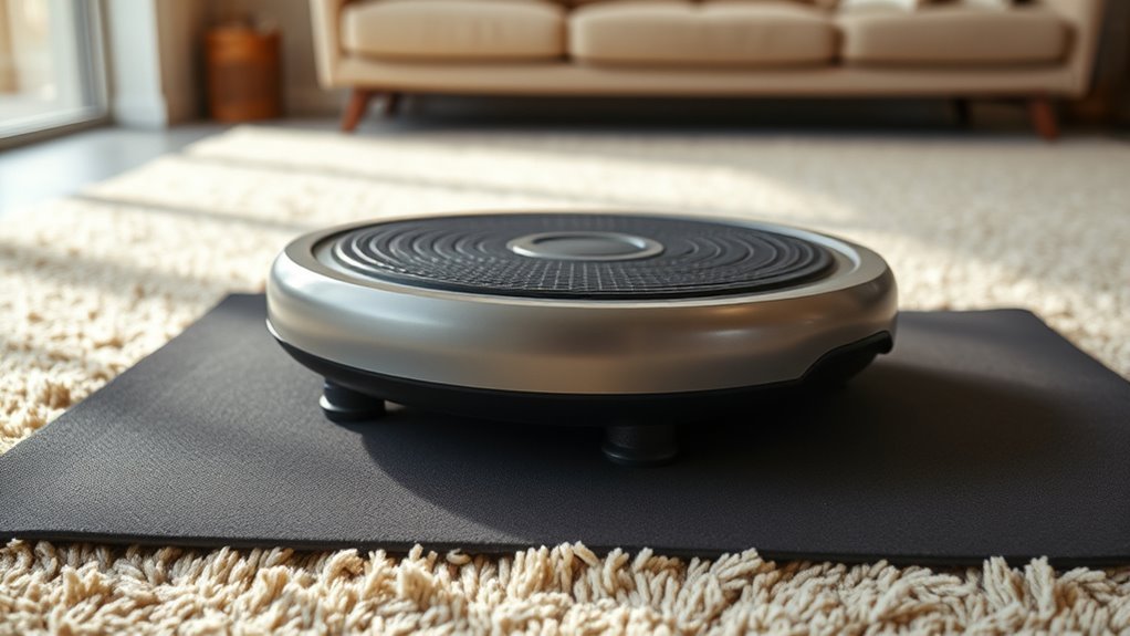 enhanced vibration plate safety