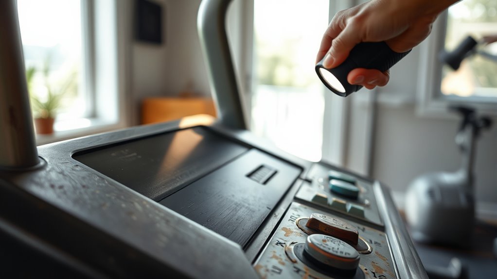 evaluate treadmill s condition thoroughly