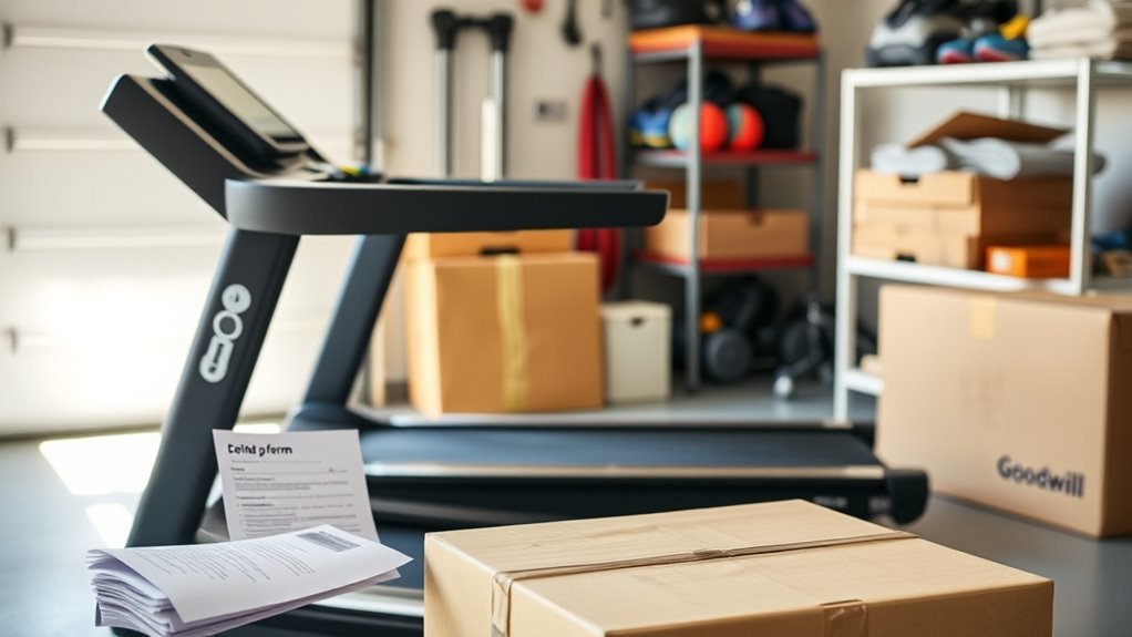 goodwill treadmill donation policy