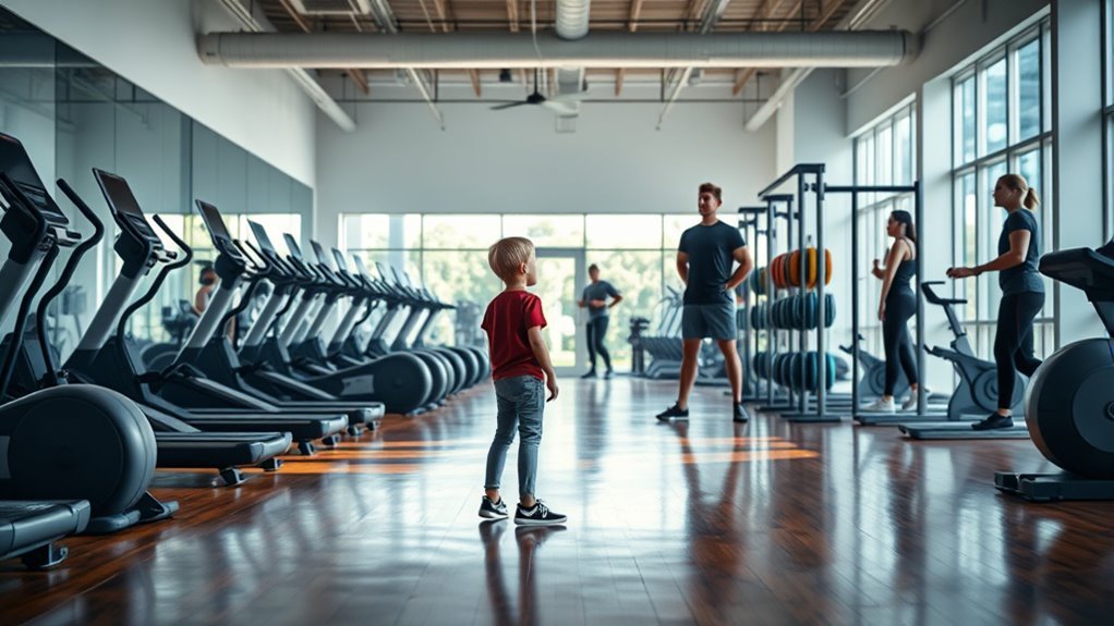 gym age requirements vary