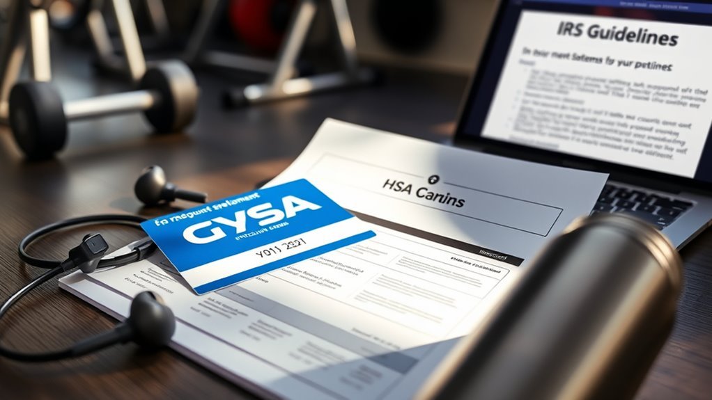 gym expenses generally not reimbursable