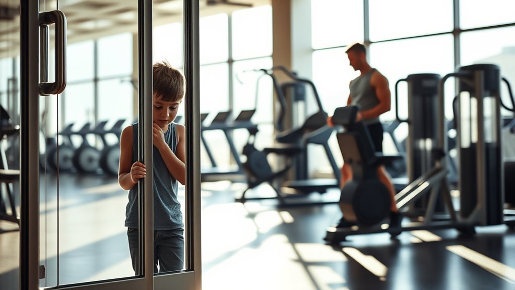 gym safety and age restrictions