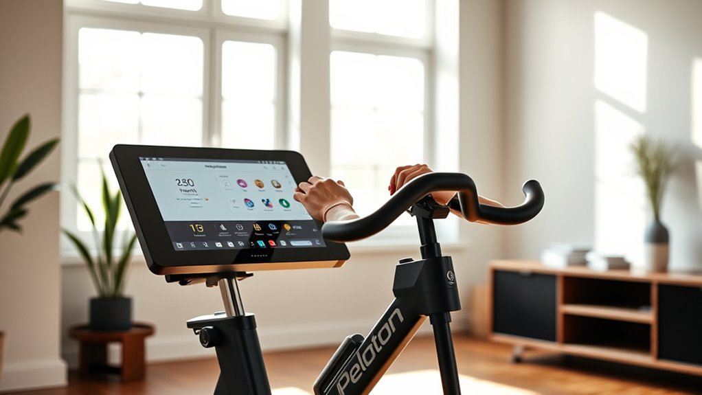 interactive customizable workout technology