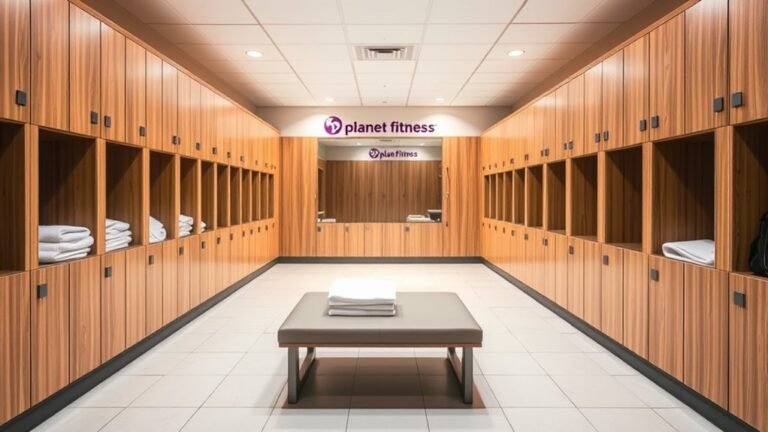 locker rooms availability and usage