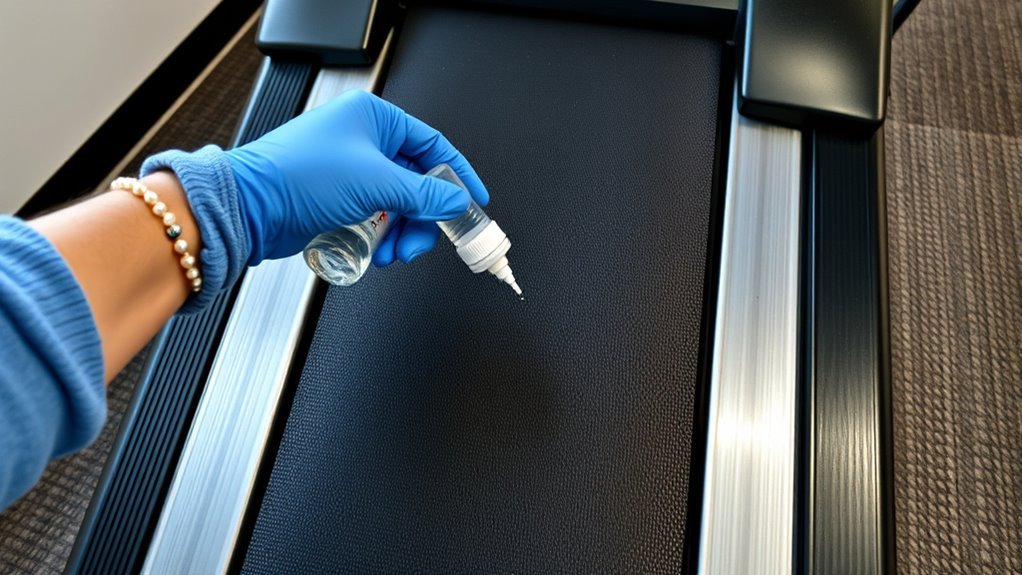 lubricate treadmill every 3 6 months