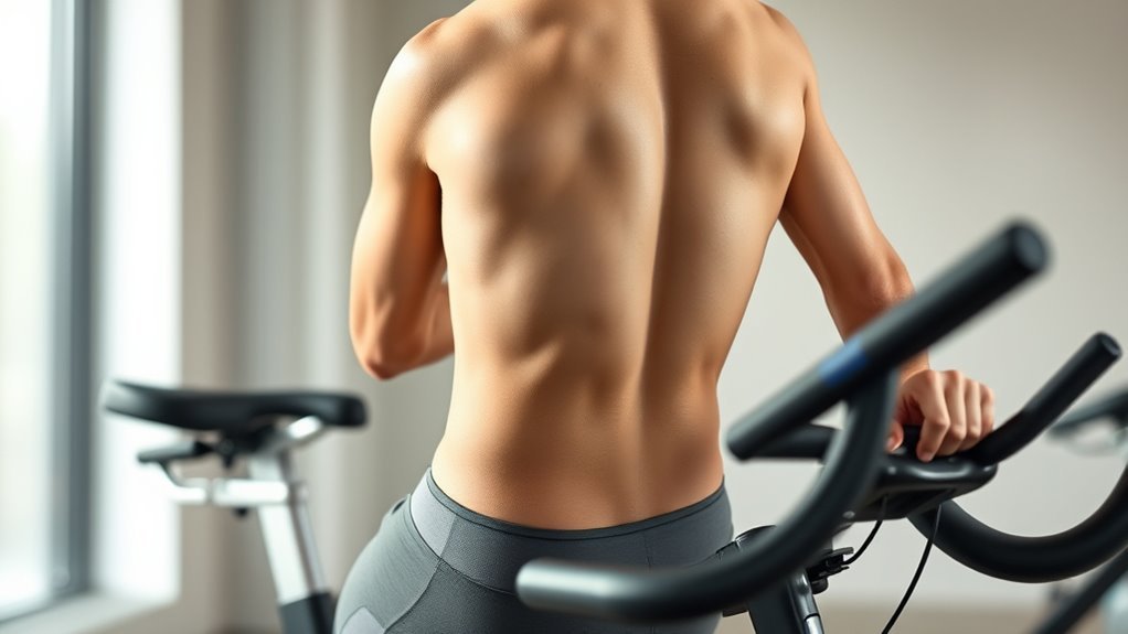 maintain upright relaxed posture