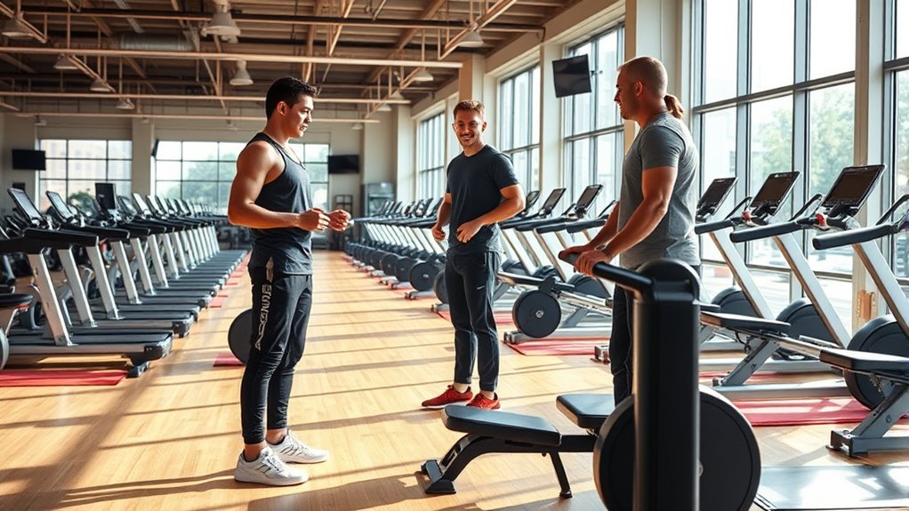 minimum age for gym access