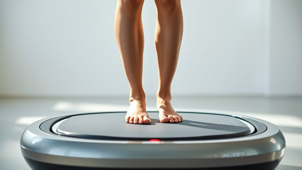 muscle activation through vibrations