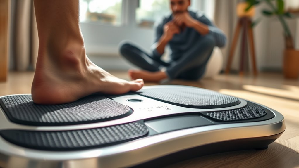 muscle activation through vibrations