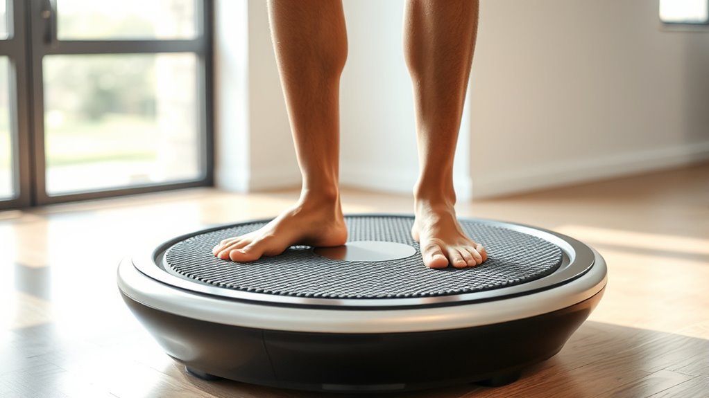 muscle activation through vibrations