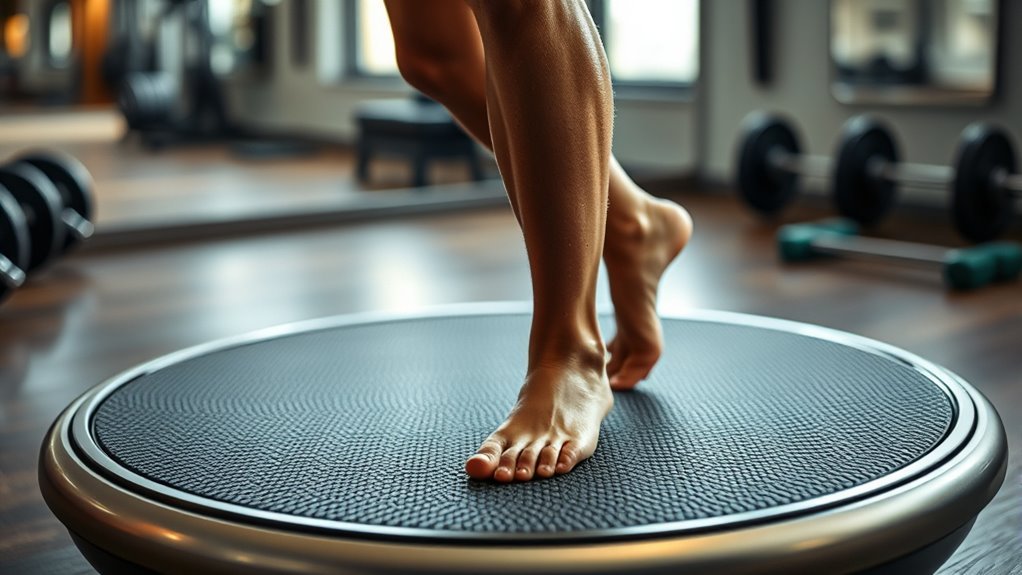 muscle contractions from vibrations
