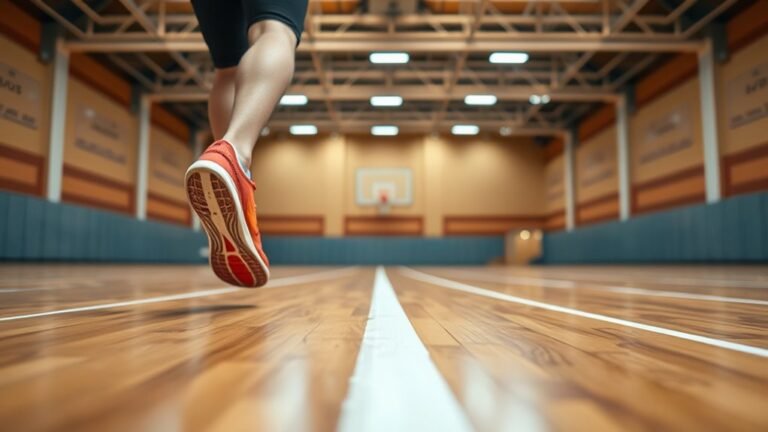 one mile gym lap count