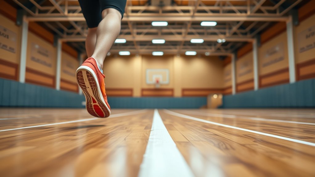 one mile gym lap count