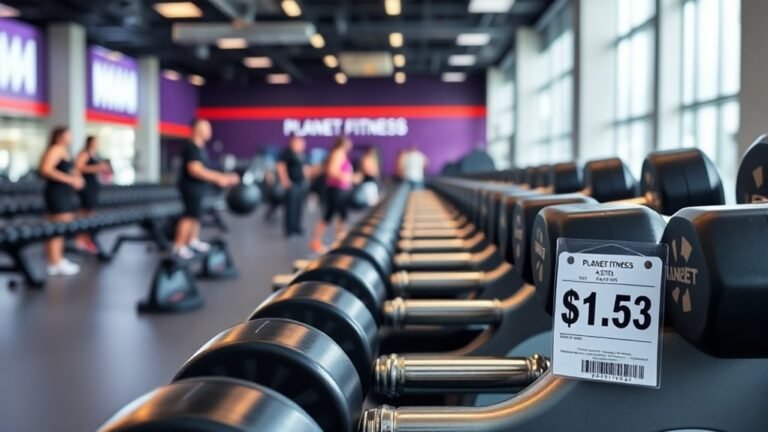 planet fitness bar pricing