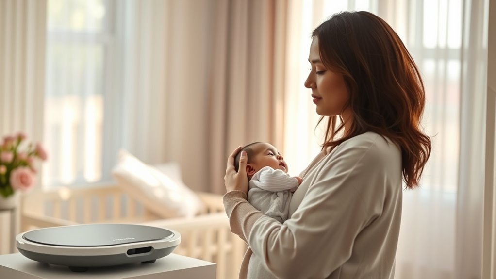 post breastfeeding vibration timing