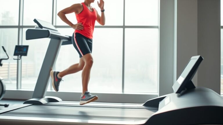 set treadmill start running