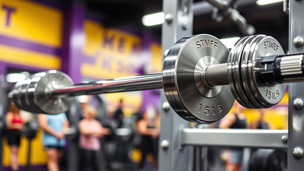 smith machine bar weights