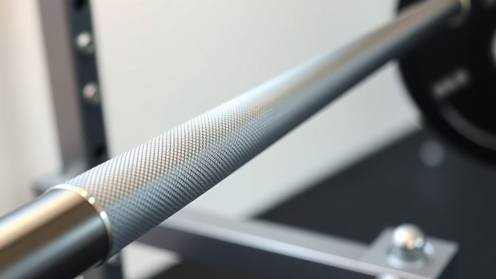standard 45 pound gym bar