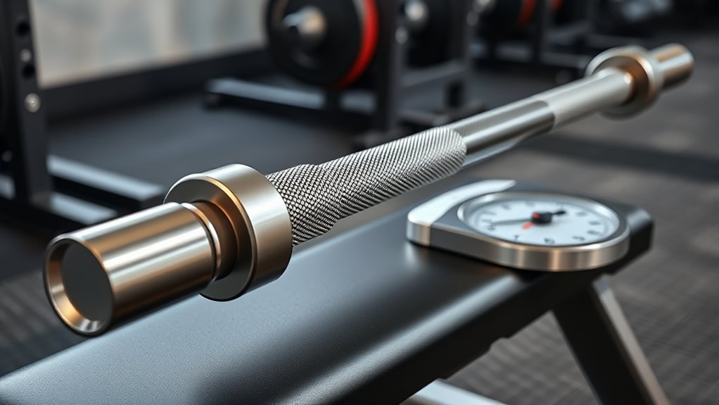 standard 7 foot 45 pound bar