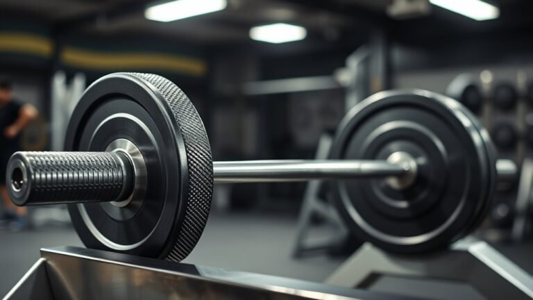 standard weight of bench bar