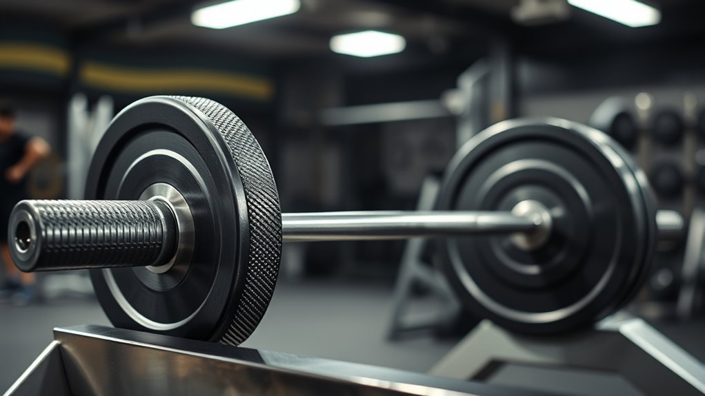 standard weight of bench bar