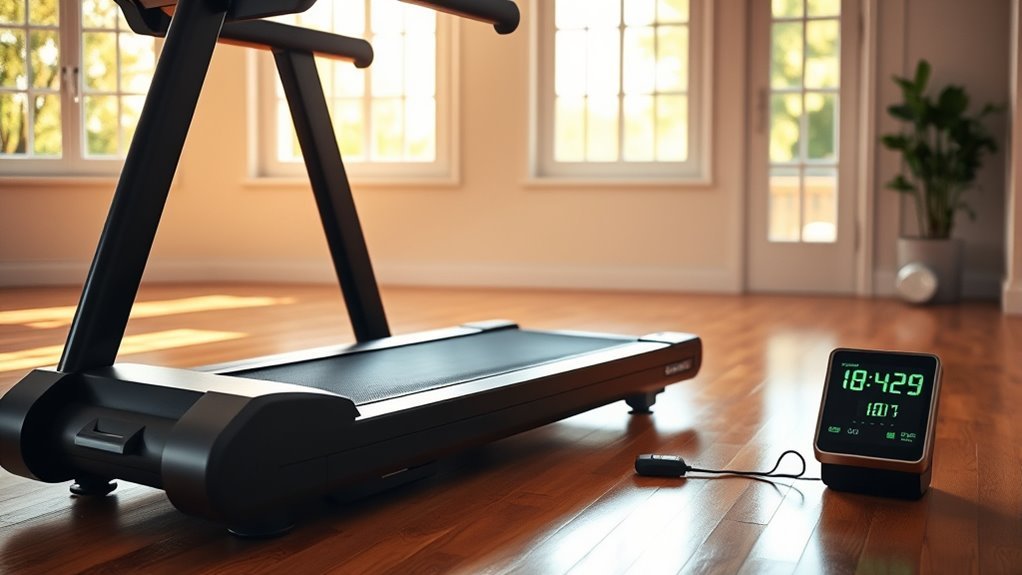 treadmills consuming electricity
