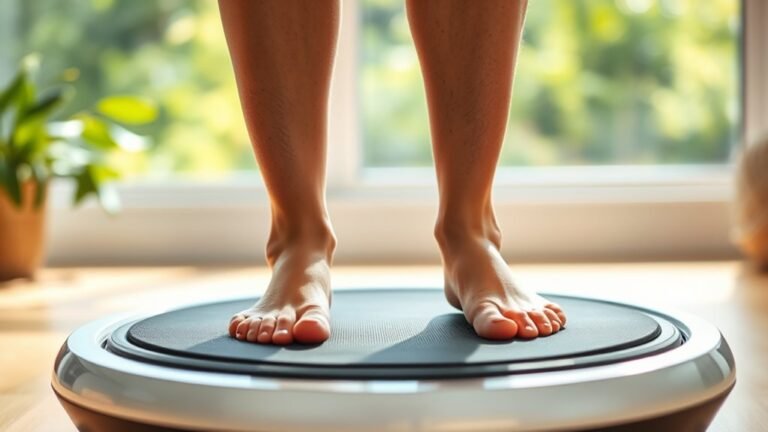 vibration plate relieves veins