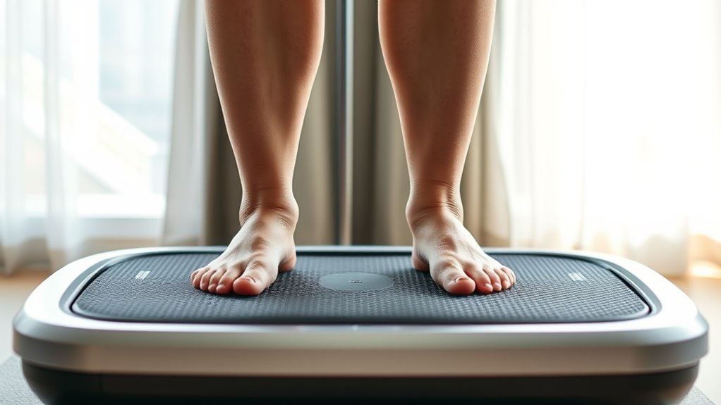vibration plates stimulate muscles