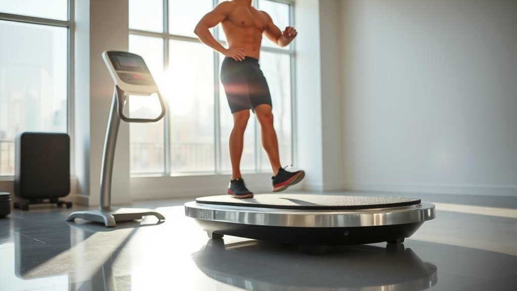 vibration stimulates muscle activation