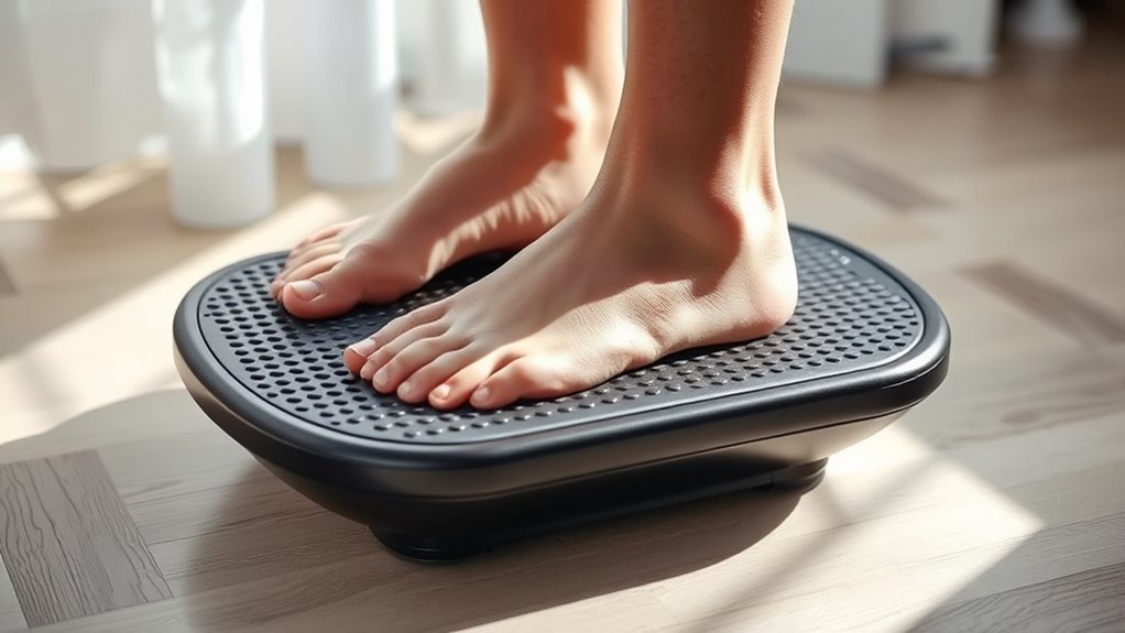 vibration stimulates muscle contractions