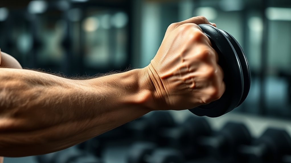 wrist position alters muscle activation